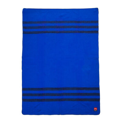 Royal Blue Classic Wool blanket